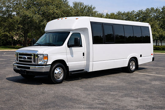 18-passenger minibus available for charter in Lynn, MA